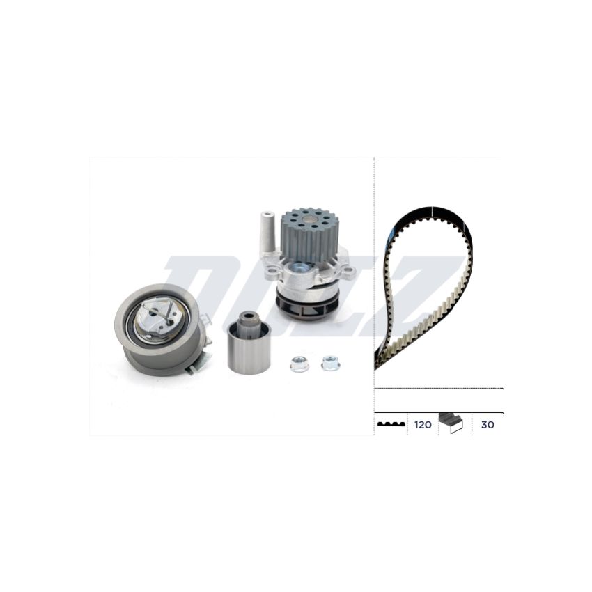 KOMPLET ROZRZĄDU DOLZ KD036 VW 1.9D-2.0D 00-
