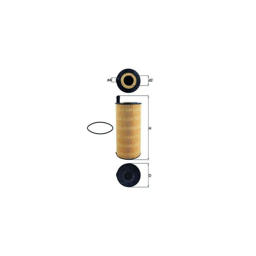 FILTR OLEJU KNEHT OX4239D MERCEDES OM470 11-