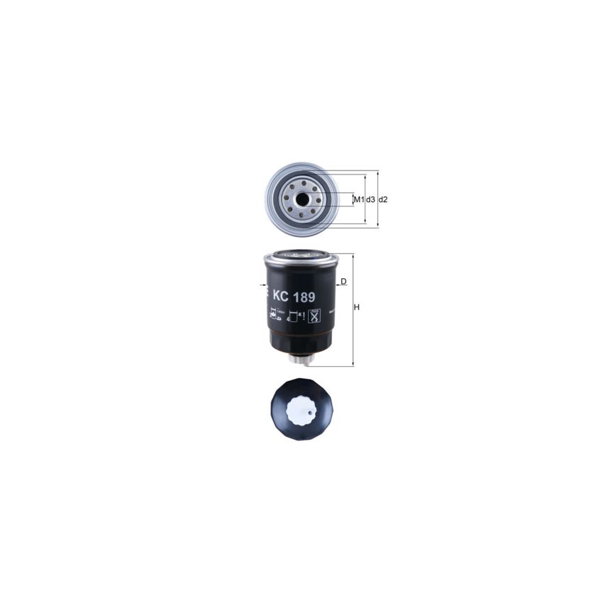 FILTR PALIWA KNEHT KC189 NISSAN 2.2-3.0 94-10
