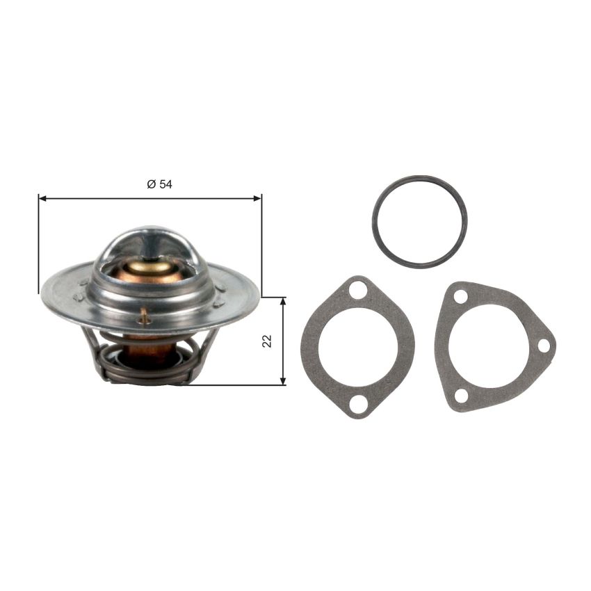 TERMOSTAT GATES TH12782G1 NISSAN 1.2-3.0