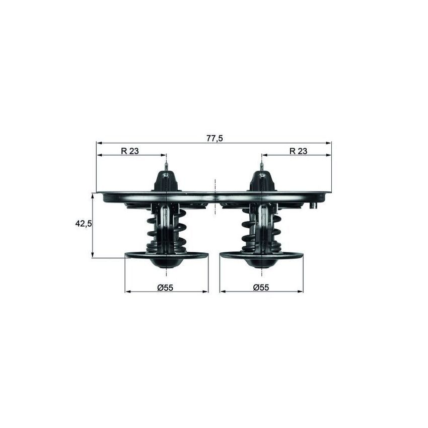 TERMOSTAT MAHLE TX32/1D SCANIA DC12