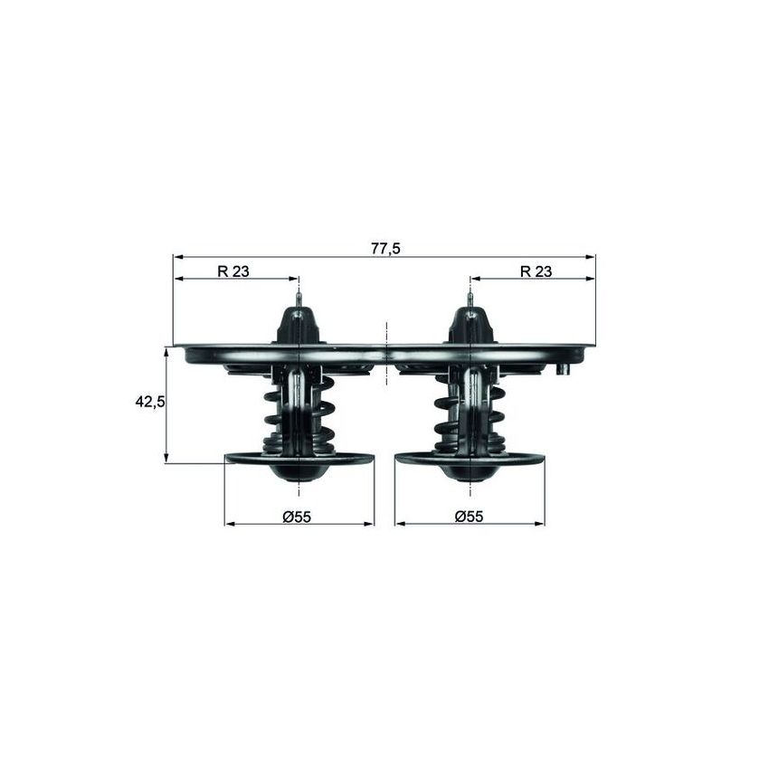 TERMOSTAT MAHLE TX32D SCANIA DC12