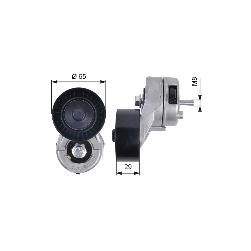 NAPINACZ PASKA GATES T38356 FIAT 1.4-2.0 95-10