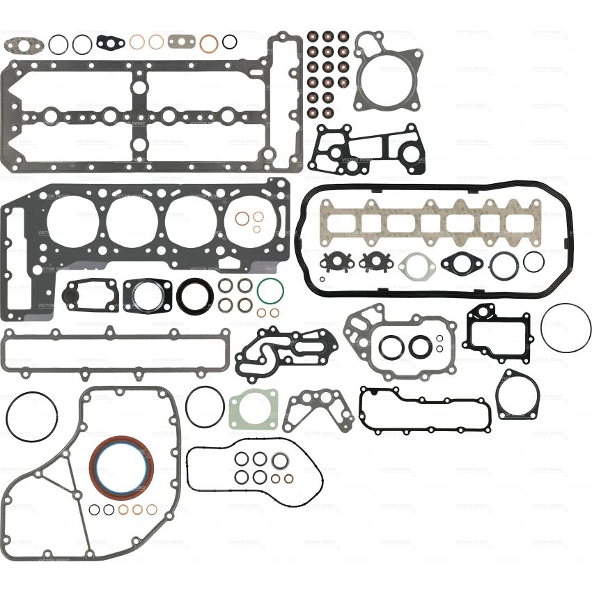 KOMPLET USZCZELEK SILNIKA VICTOR REINZ 01-36885-05 FIAT 3.0JTD 06-