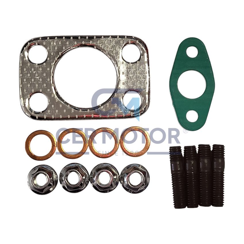 KOMPLET USZCZELEK TURBOSPRĘŻARKI TS A7406 PSA 1.6HDI 04-