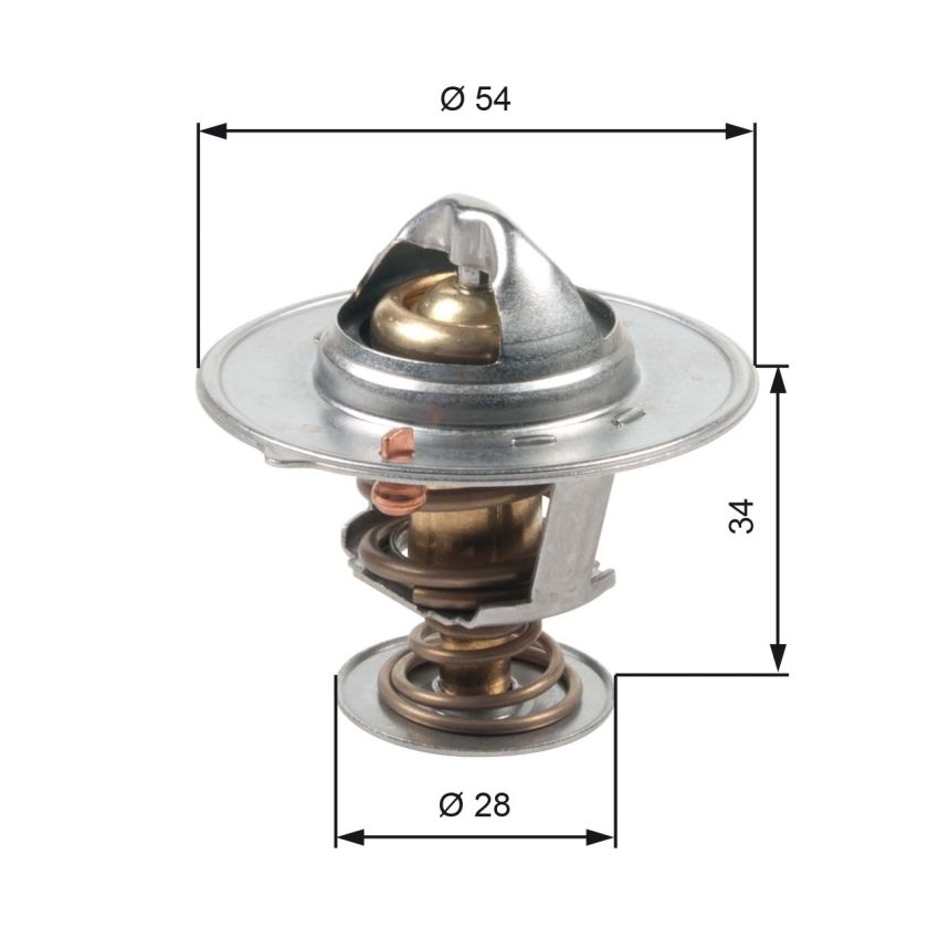 TERMOSTAT GATES TH47685G1 HYUNDAI 1.4-2.4 95-16