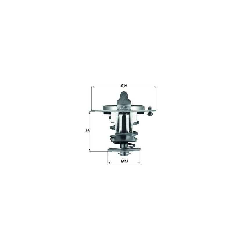 TERMOSTAT MAHLE TX7285D HYUNDAI 1.4-2.4 95-16