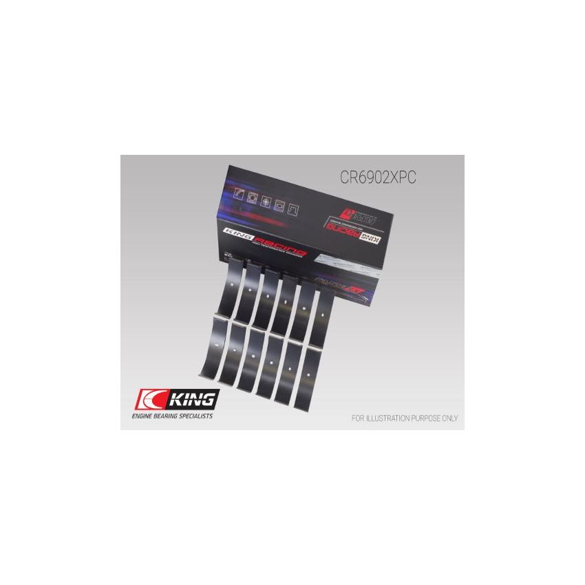 PANEWKI KORBOWODOWE KING BEARINGS CR6902XPC STD NISSAN RACING 3.0-3.7 06-