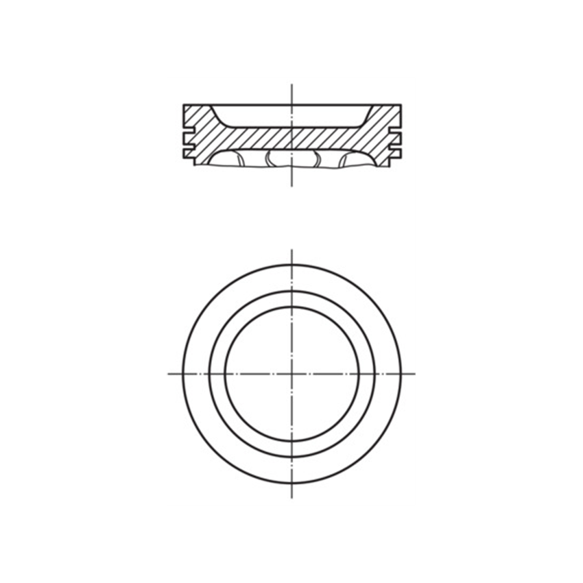 TŁOK MAHLE 0346702 1.00 VW 2.1 79-87