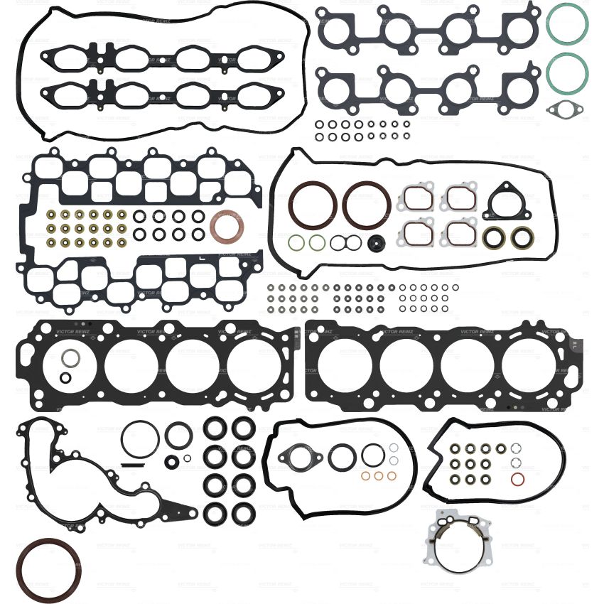 KOMPLET USZCZELEK SILNIKA VICTOR REINZ 01-10160-01 TOYOTA 4.3 00-11