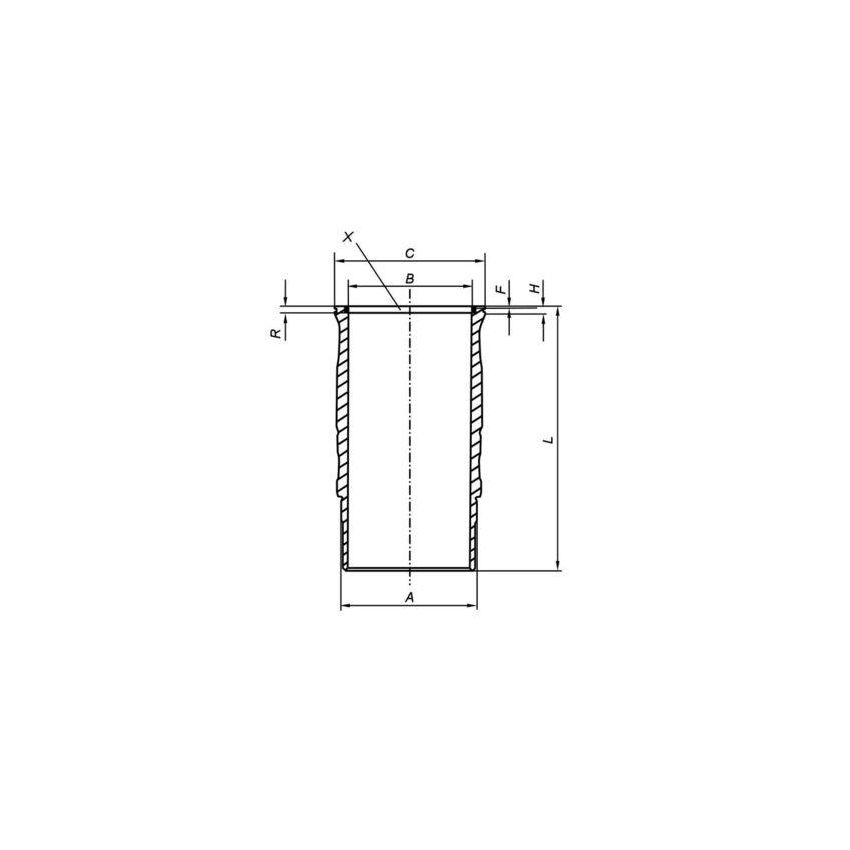TULEJA CYLINDROWA MAHLE 061LW00120001 SCANIA DC13 09-