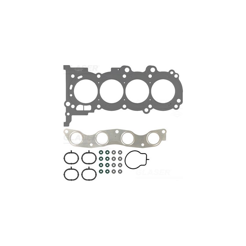 KOMPLET USZCZELEK GŁOWICY GLASER D38322-00 HYUNDAI 16V 1.2 08-10