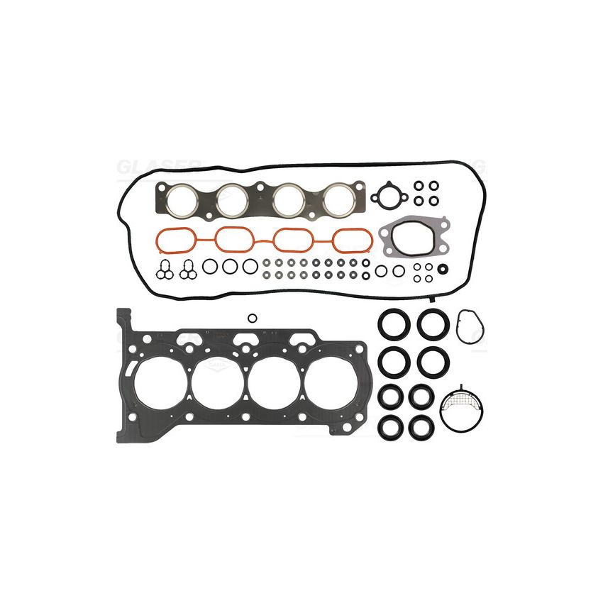 KOMPLET USZCZELEK GŁOWICY GLASER D38279-02 TOYOTA 1.6-1.8 08-