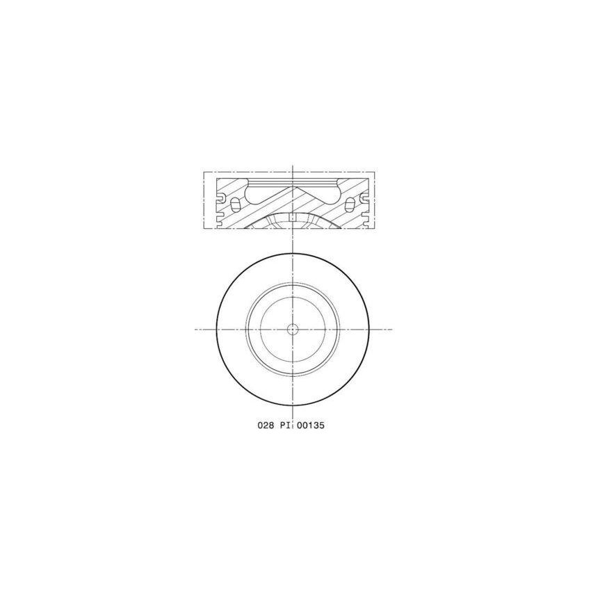 TŁOK MAHLE 033PI00102000 STD VW 3.0TDI 07-