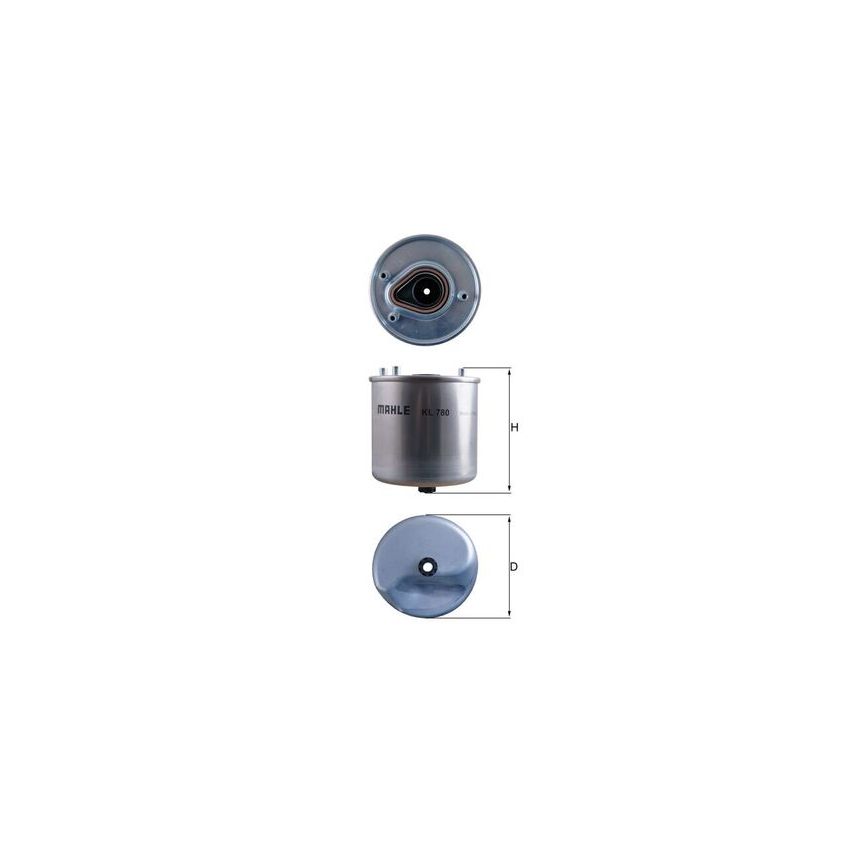 FILTR PALIWA KNEHT KL780 1.4-2.0TDCI 08-15