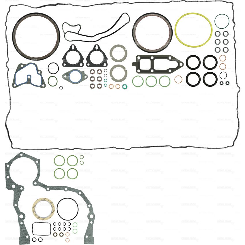 KOMPLET USZCZELEK BLOKU VICTOR REINZ 08-11331-02 DAF MX13 12-