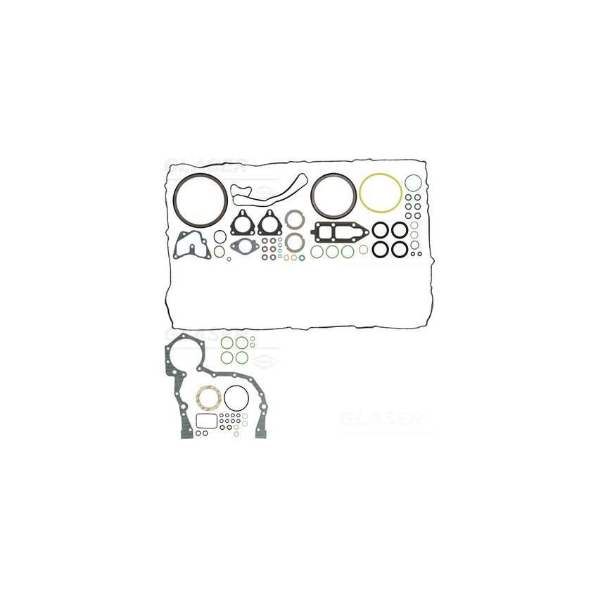KOMPLET USZCZELEK BLOKU GLASER B93303-01 DAF MX13 12-