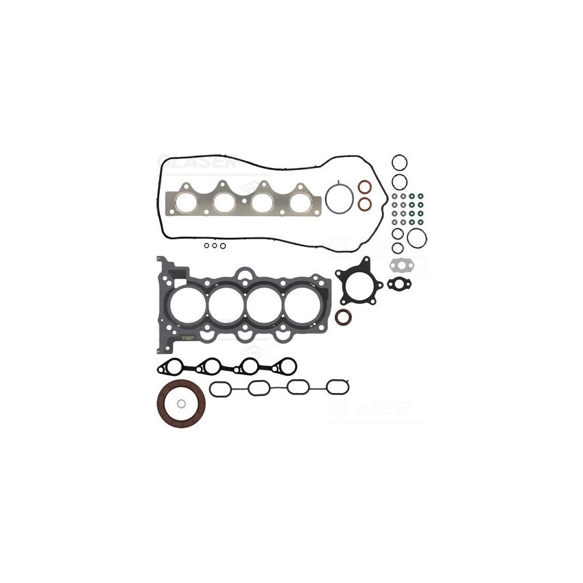 KOMPLET USZCZELEK SILNIKA GLASER S90199-00 HYUNDAI 1.4-1.6 10-