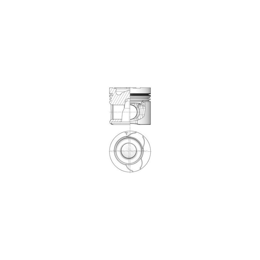 TŁOK KOLBENSCHMIDT 41172620 0.50 DEUTZ TCD3.6L4 10-