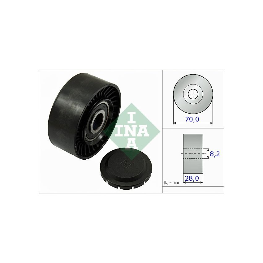 NAPINACZ PASKA INA 532046810 VW 2.0TDI 15-