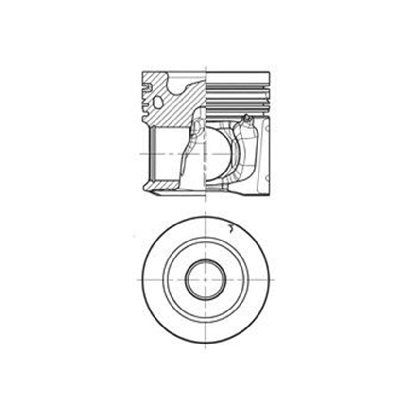 TŁOK KOLBENSCHMIDT 41074600 STD DEUTZ TCD7.8 L06
