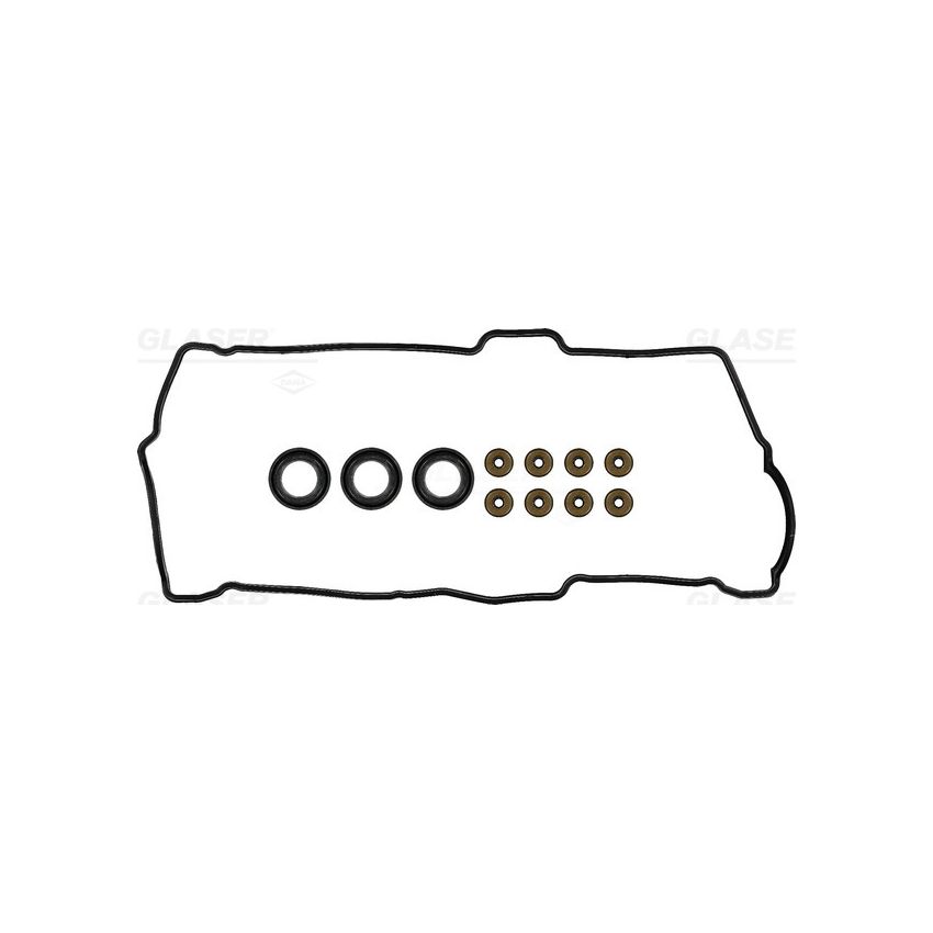 KOMPLET USZCZELEK POKRYWY ZAWORÓW GLASER V37994-01 TOYOTA 3.0-3.4 91-05