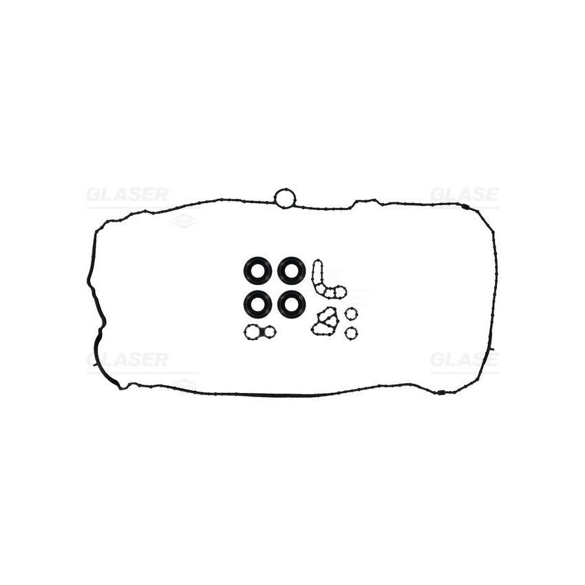 KOMPLET USZCZELEK POKRYWY ZAWORÓW GLASER V90327-00 OPEL 2.0 11-