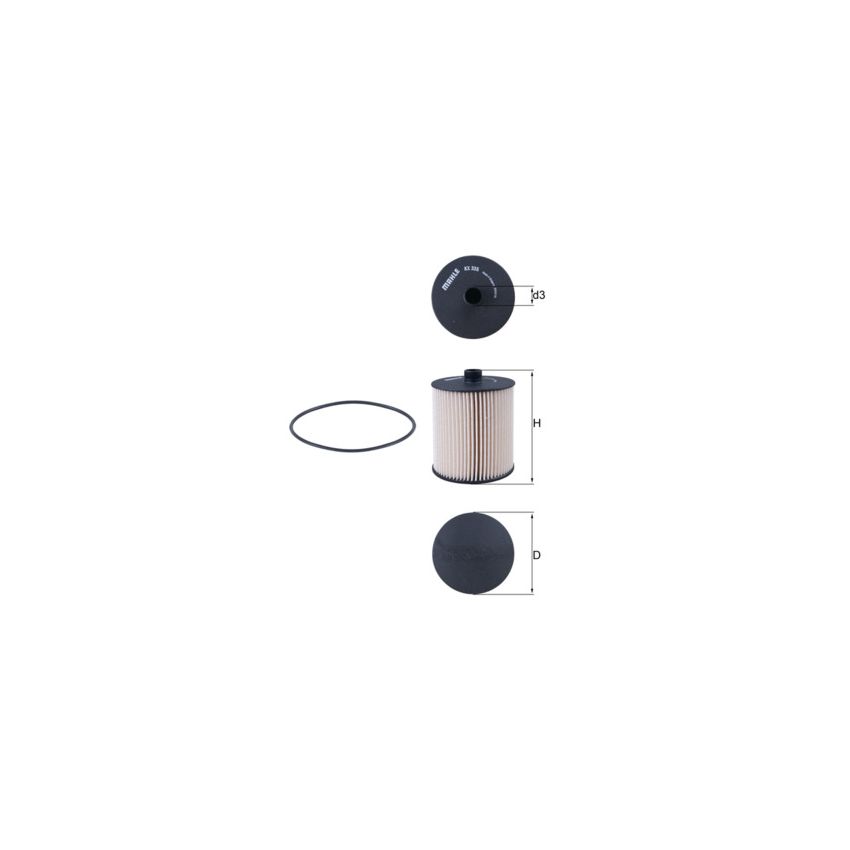 FILTR PALIWA KNEHT KX335D PSA 3.0 09-14