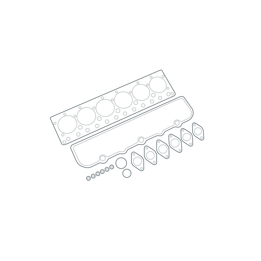 KOMPLET USZCZELEK SILNIKA OEG 043000101306 DEUTZ BF6M1013 95-