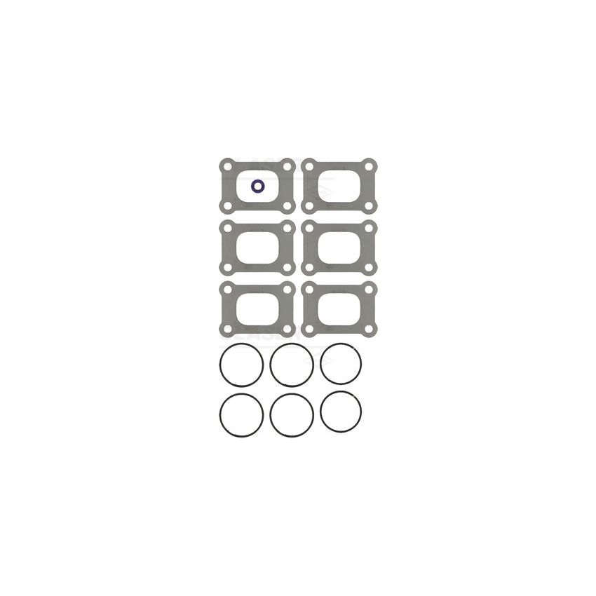 KOMPLET USZCZELEK KOLEKTORA SSĄCO/WYDECHOWEGO GLASER M38474-00 VOLVO D12A 93-