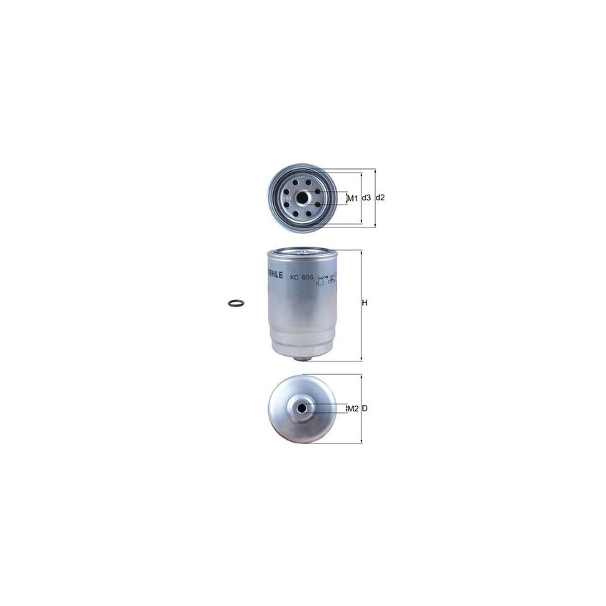 FILTR PALIWA KNEHT KC605D HYUNDAI 1.4-2.0 10-