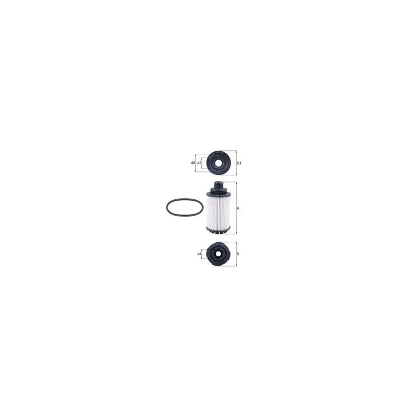 FILTR OLEJU KNEHT OX1137D OPEL 2.0 11-