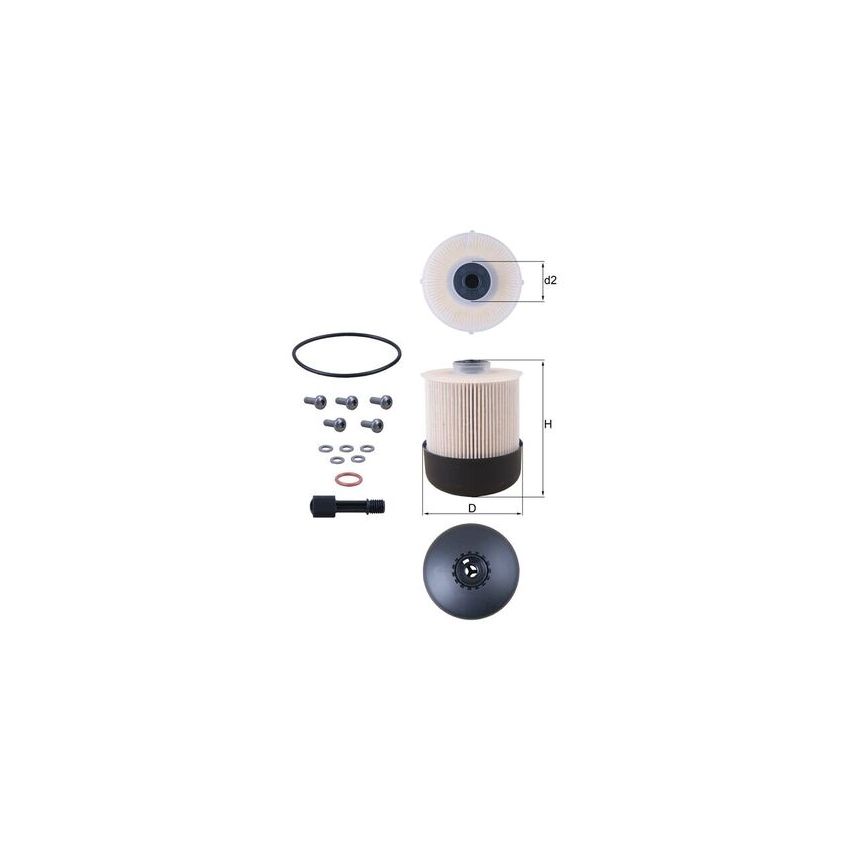 FILTR PALIWA KNEHT KX338/26D RENAULT 1.5 08-