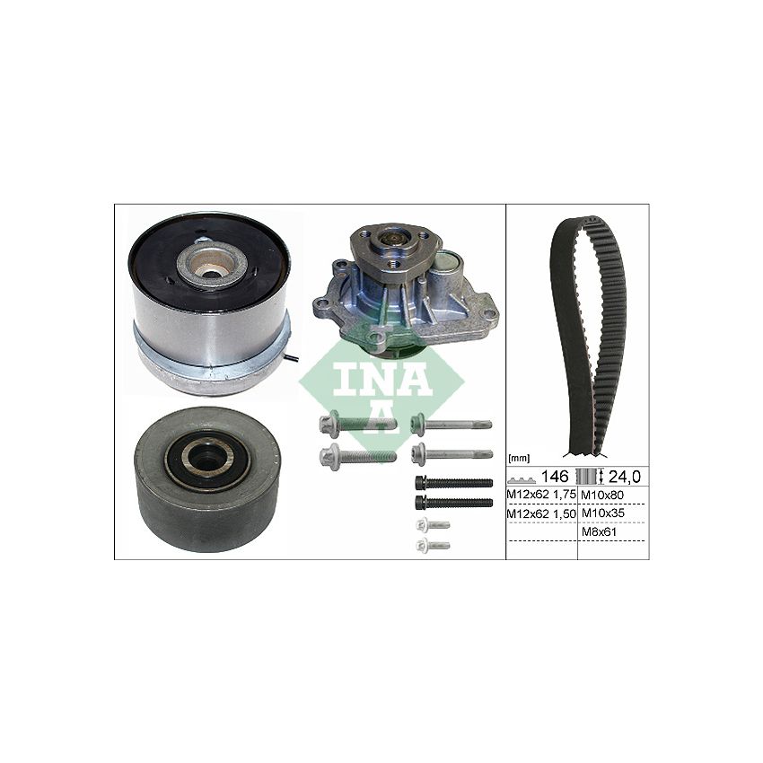 KOMPLET ROZRZĄDU INA 530072430 OPEL 1.6-1.8 03-