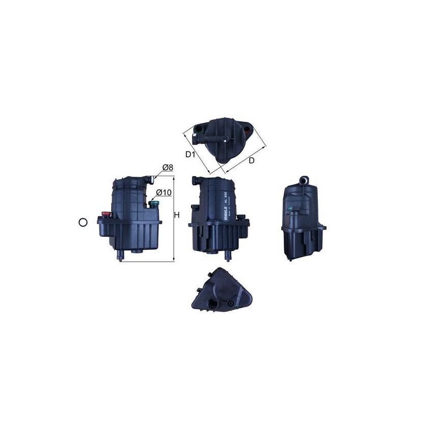 FILTR PALIWA KNEHT KL832D RENAULT 1.5DCi 04-
