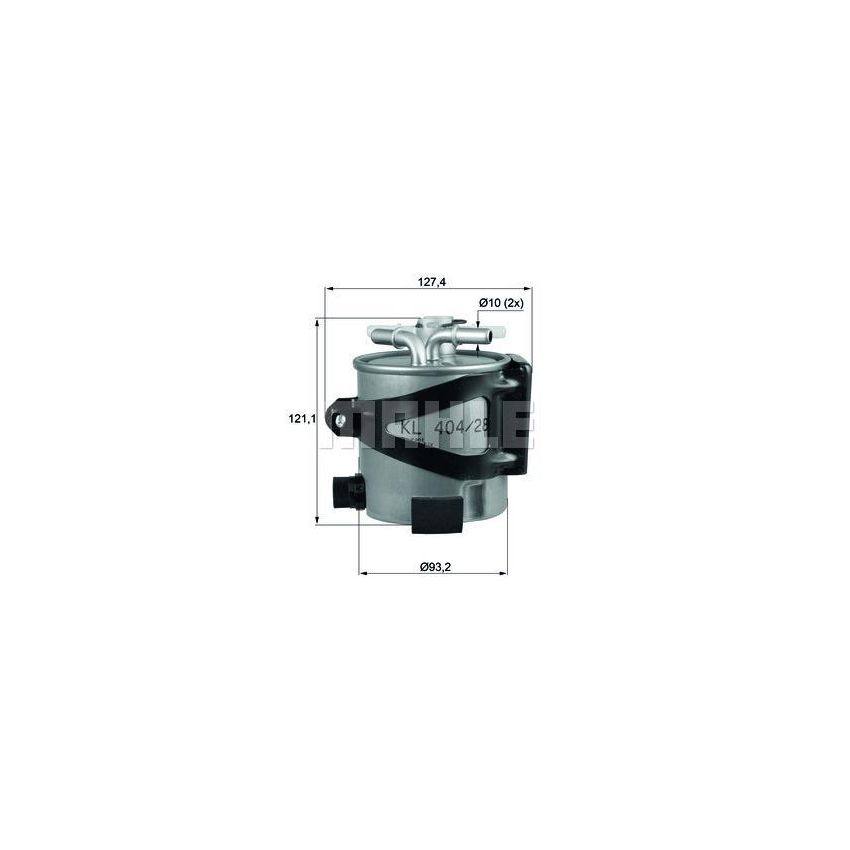 FILTR PALIWA KNEHT KLH44/25 RENAULT 1.5-2.0DCI 03-