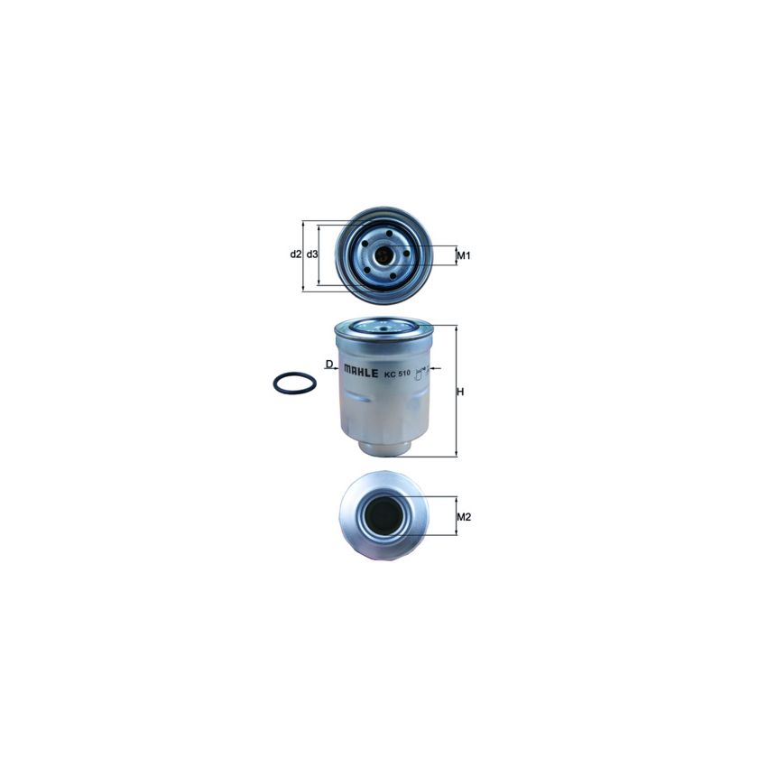 FILTR PALIWA KNEHT KC510D MITSUBISHI 1.8-2.2 06-