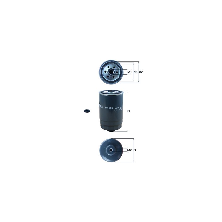 FILTR PALIWA KNEHT KC503D HYUNDAI 1.4-2.2CRDI 11-