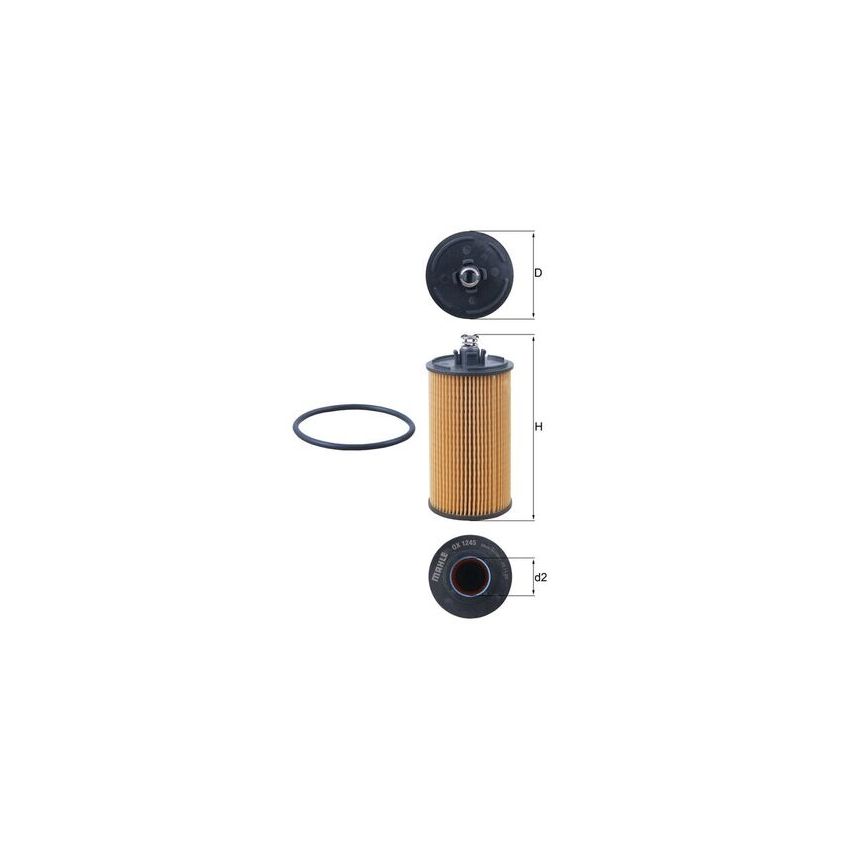FILTR OLEJU KNEHT OX1245D OPEL 1.2-1.8 05-