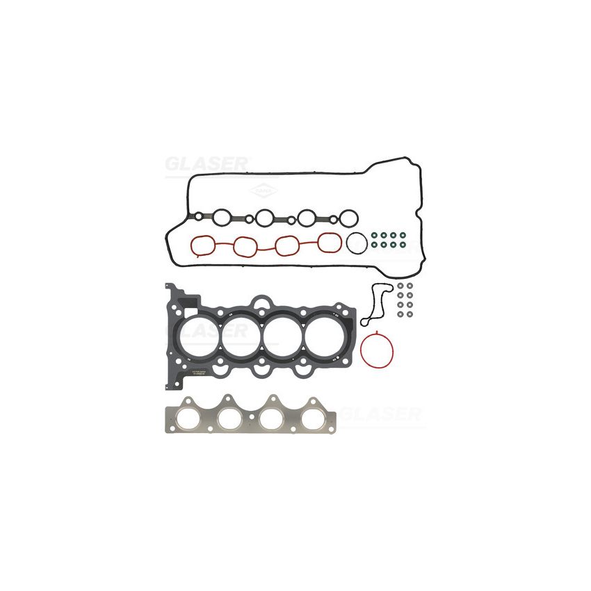 KOMPLET USZCZELEK GŁOWICY GLASER D40555-01 HYUNDAI 1.6 10-