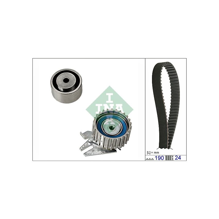 KOMPLET ROZRZĄDU INA 530062010 FORD T 1.9-2.4D 97-