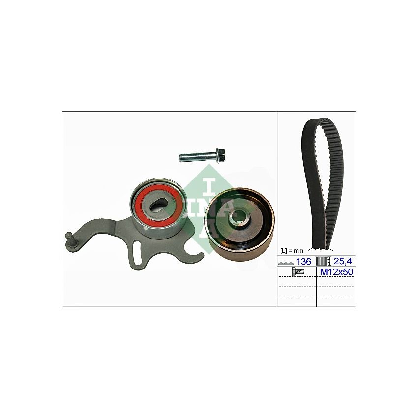 KOMPLET ROZRZĄDU INA 530005410 OPEL 1.7TD 91-01