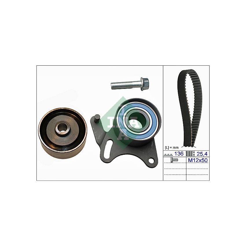 KOMPLET ROZRZĄDU INA 530007210 OPEL 1.5D 93-00