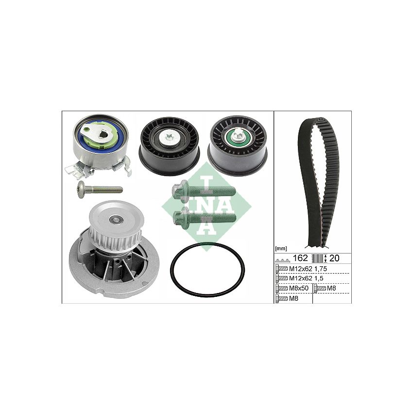 KOMPLET ROZRZĄDU INA 530044130 OPEL 1.4-1.8 98-