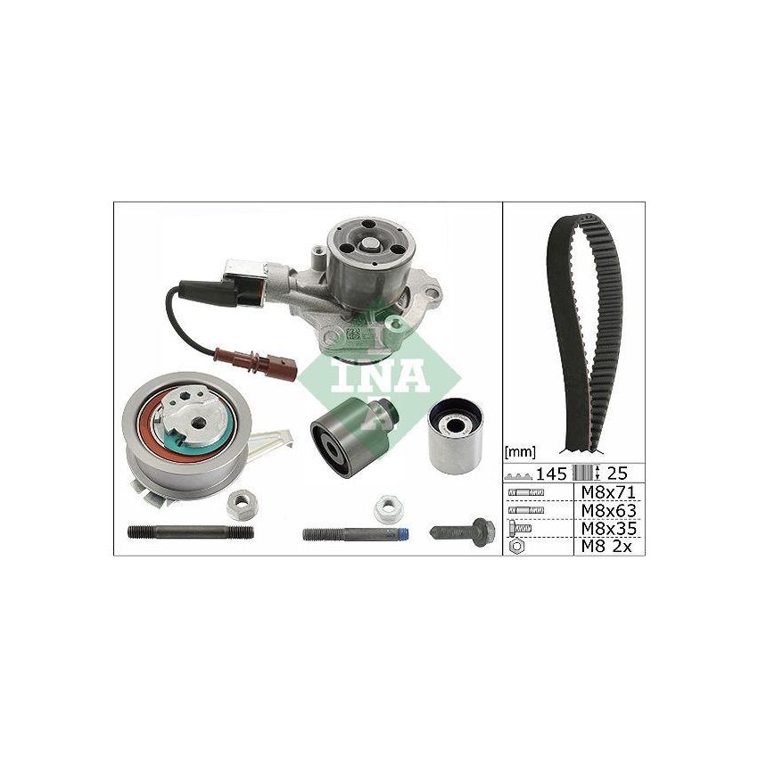 KOMPLET ROZRZĄDU INA 530065030 VW 1.6-2.0D 12-