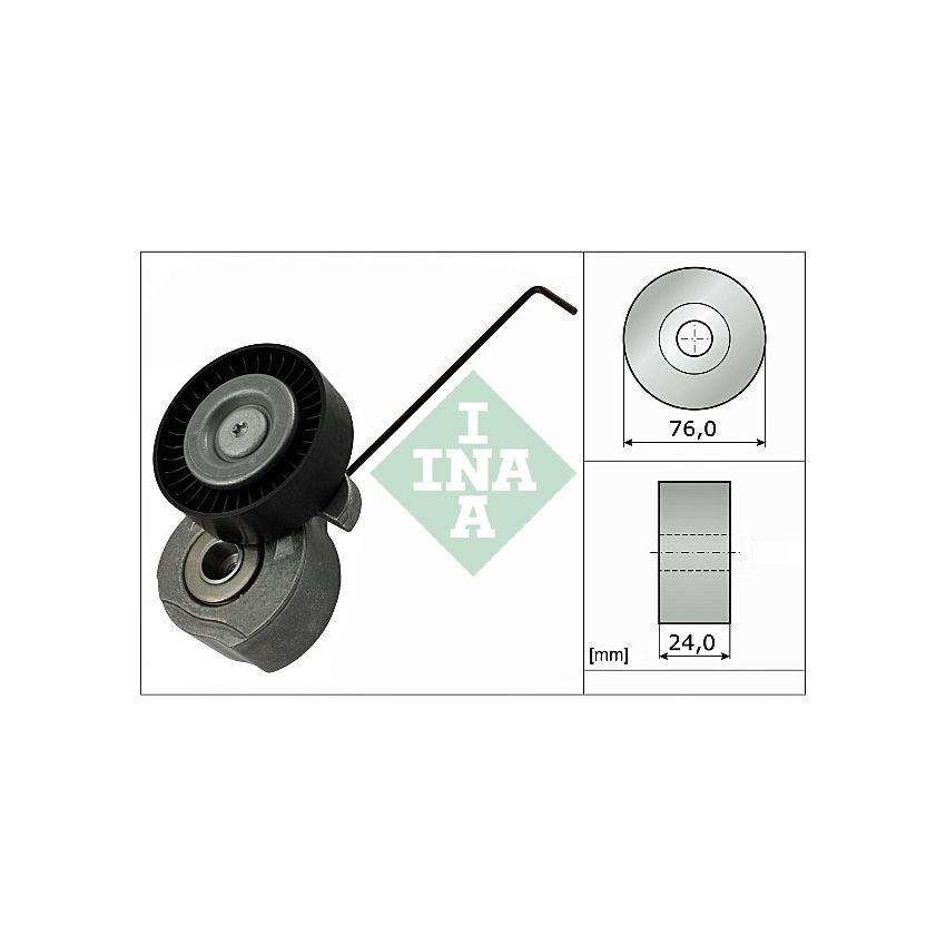 NAPINACZ PASKA INA 534032410 VOLVO 3.0-3.2 06-