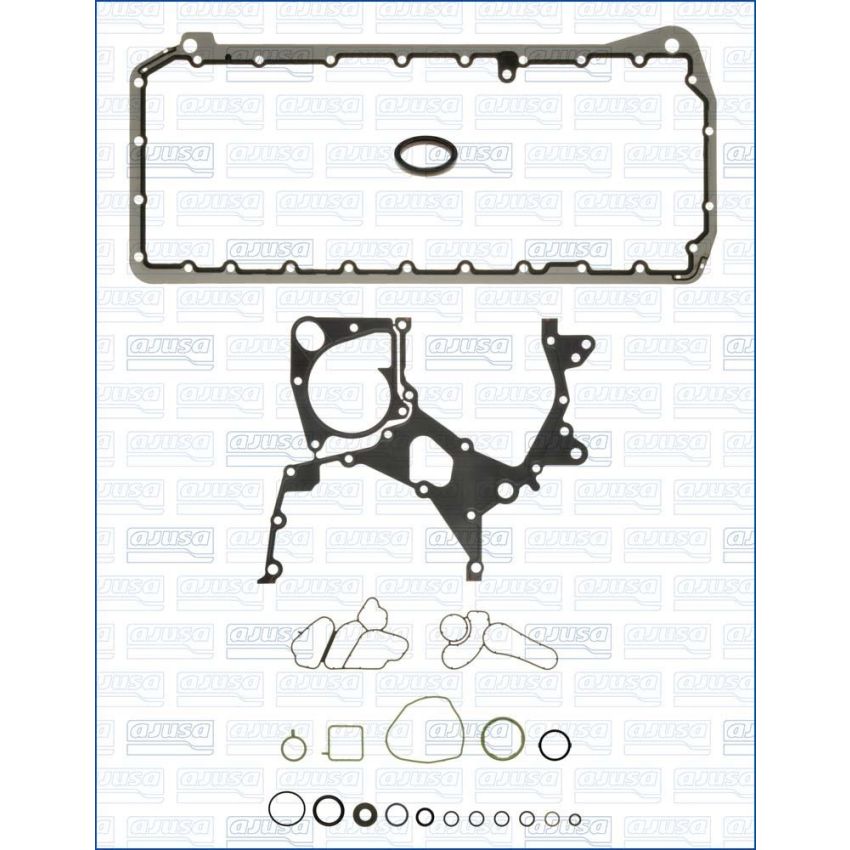 KOMPLET USZCZELEK BLOKU AJUSA 54305200 BMW 2.5-3.0D 01-