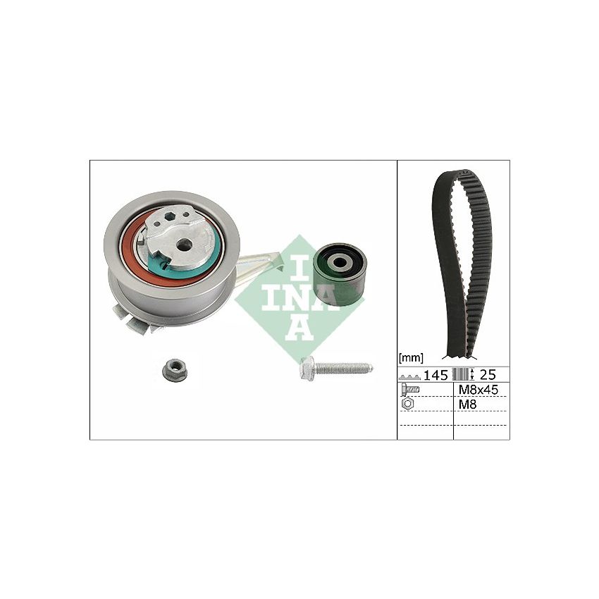 KOMPLET ROZRZĄDU INA 530066510 VW 1.4-1.6D 14-
