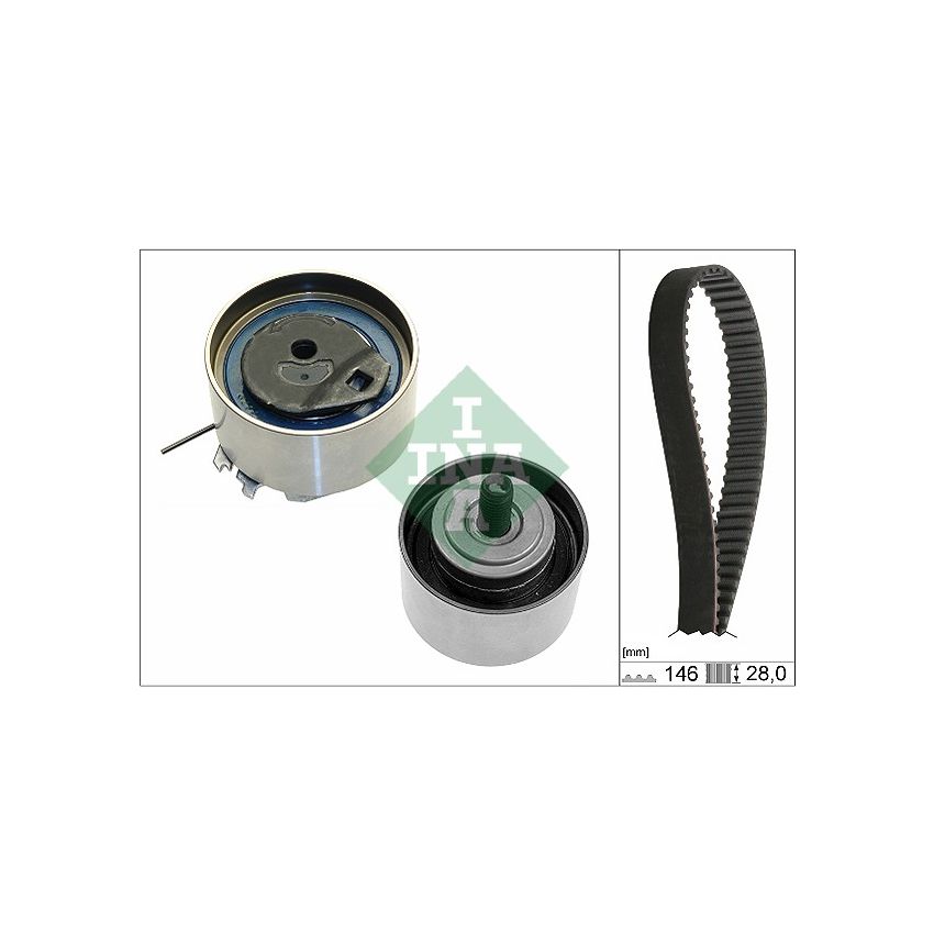 KOMPLET ROZRZĄDU INA 530064110 CHRYSLER 2.4 00-10