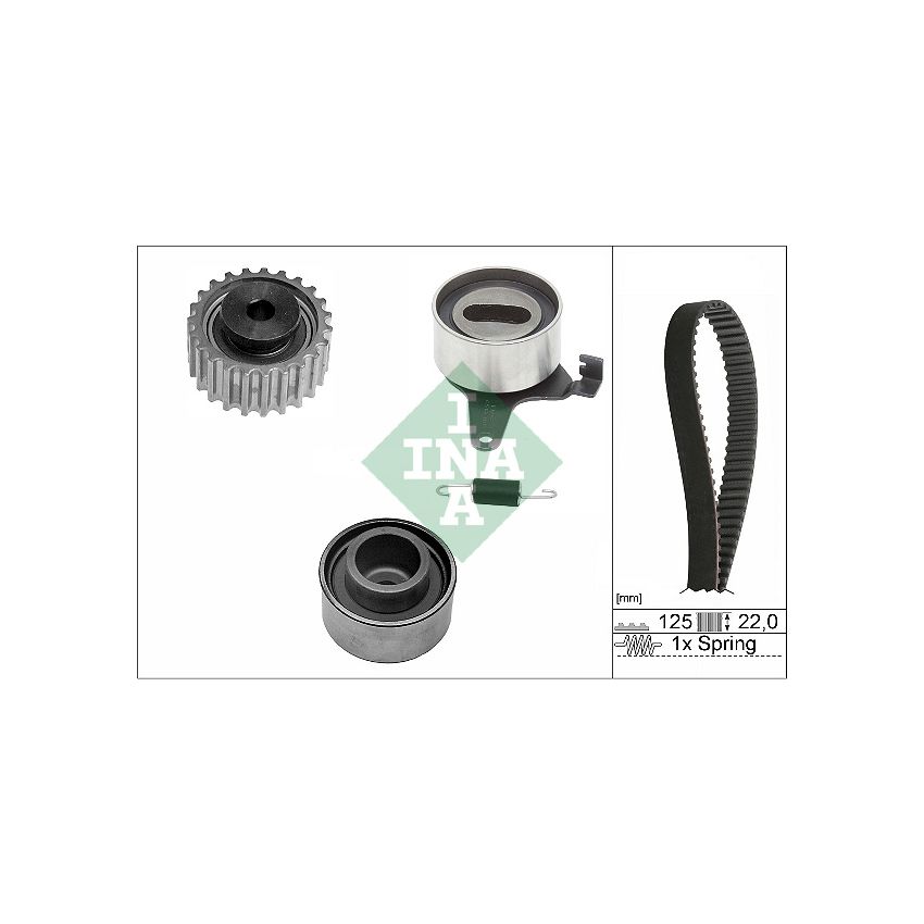 KOMPLET ROZRZĄDU INA 530042310 MAZDA 1.5 94-98